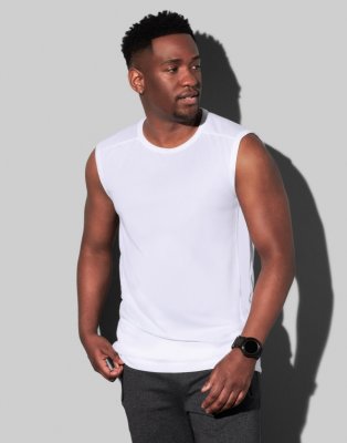 Heren Sportshirt Tanktop Stedman ST8440